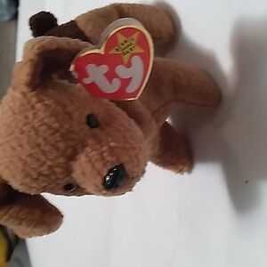 Ty Beanie Tuffy Dog Terrier 4th Gen 1996 Retired Ty Beanie Baby Collectible Gift